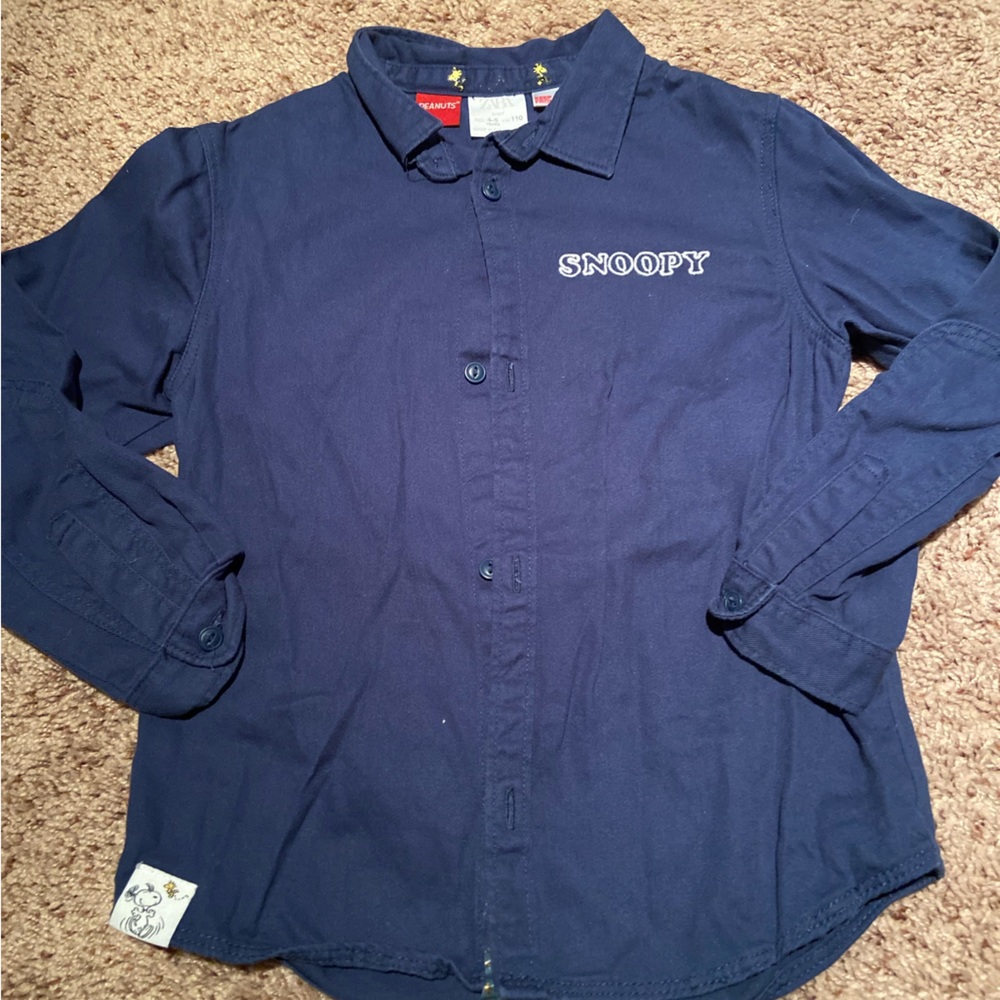 Zara Little Boys Button Down